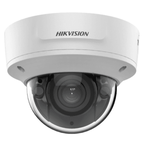 Hikvision DS-2CD3786G2HT-LIZSUY 8 MP Smart Hybrid Light Motorised Dome Camera with Darkfighter S, Varifocal 2.7–13.5 mm, IR/White Light Supplement up to 40 m