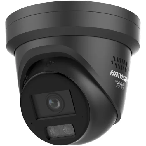Hikvision DS-2CD2387G3-LIS2UY/SL 8MP ColorVu 3.0 Turret Camera With Strobe / Speaker in Black