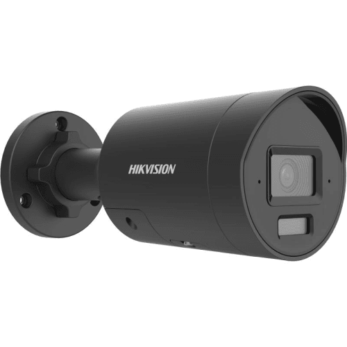 Hikvision DS-2CD2066G2H-IU-BLK 6MP DarkFighter Bullet Camera with Mic, IP67, 2.8mm (Black