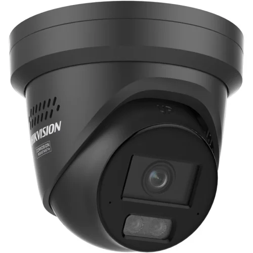 Hikvision DS-2CD2366G2H-IS2U-SL-BLK 6MP AcuSense Turret Camera 2.8mm, Strobe / Siren (Black)