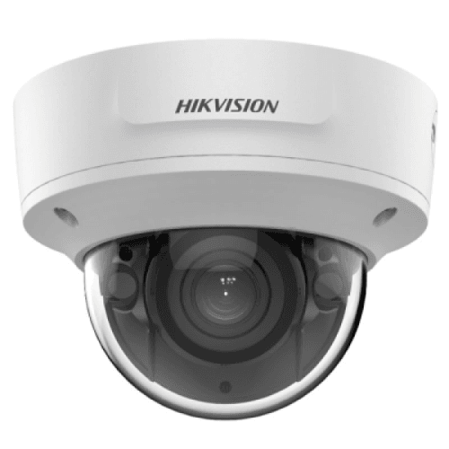 Hikvision DS-2CD3766G2HT-LIZSUY 6MP Smart Hybrid Motorised Dome Camera with Darkfighter S, Varifocal 2.7–13.5mm, IR/White Light Supplement up to 40m, in White or Black