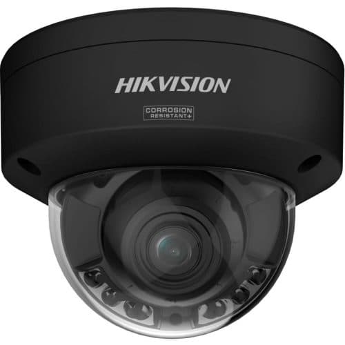Hikvision DS-2CD3787G3T-LIZSUY-BLK 8MP ColorVu 3.0 Dual-Illumination Motorised Varifocal Dome Camera, Black