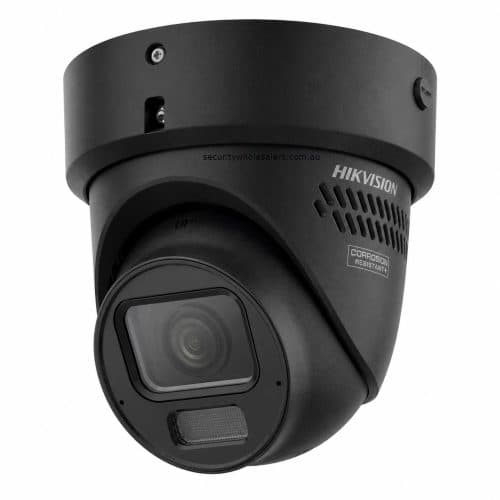 Hikvision DS-2CD3H87G3-LIZSUY/SL-BLK 8 MP Ultra-Series Deep-Learning Motorised Turret Camera With Dual-Illumination, Varifocal 2.7–13.5 mm, IR/White Light Up To 40 m (BLACK)