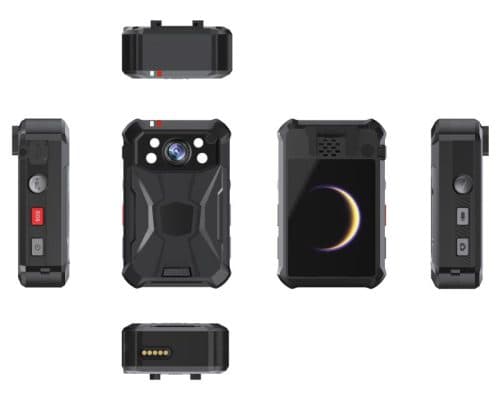 Hikvision DS-MCW409 Body Worn Camera – 4G/WiFi Rugged Evidence Recording Camera
