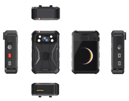 Hikvision DS-MCW409 Body Worn Camera – 4G/WiFi Rugged Evidence Recording Camera