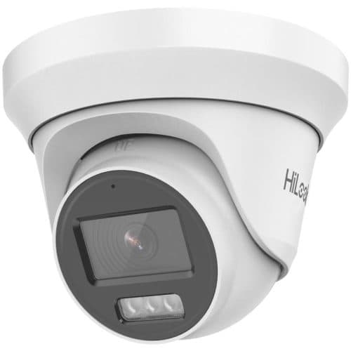HIkvision HiLook THC-T257-LMS 3K TVI Dual Light Audio Fixed Turret Camera with Mic and Smart Hybrid Light