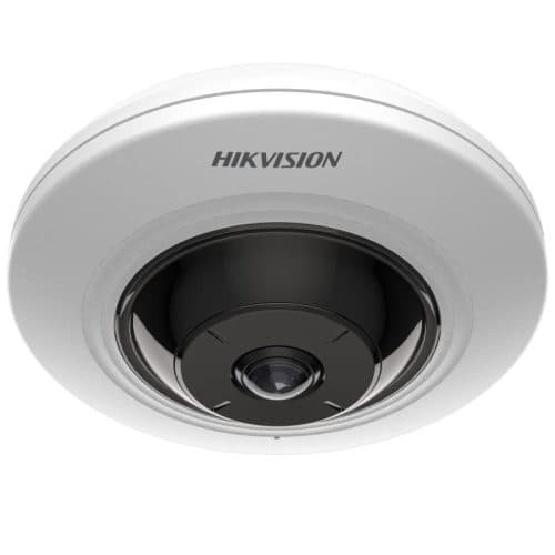 Hikvision 5MP DS-2CD2955G0-ISU Fisheye Network Camera with 1.05mm Lens, Built-In Microphone & 8m IR