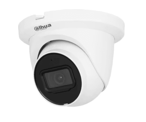 Dahua 5MP Starlight Pro DH-HAC-HDW1500TMQP-A-0280B-S2 HDCVI Turret Camera with Built-In Microphone, 2.8mm Lens, 60m IR