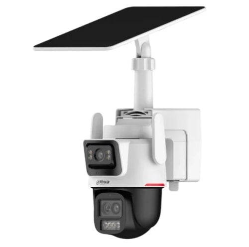 Dahua 6MP WizColor DH-IPC-PTS2649C-3E3Z-4GB20 4G PT Solar Camera with Hybrid Zoom and 50m Warm Light