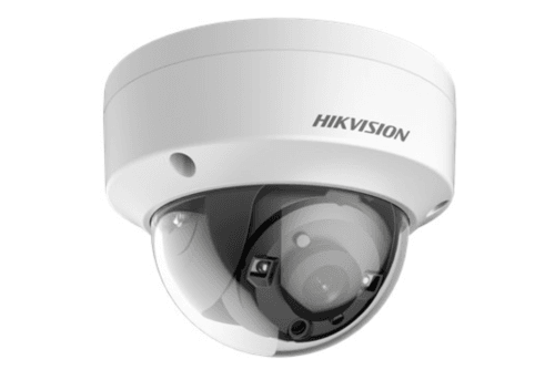 Hikvision 5MP TVI 4CH Fixed Dome CCTV Bundle Kit