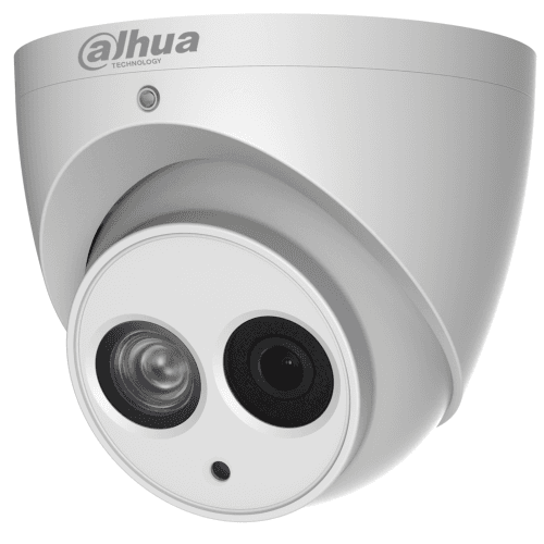 Dahua DH-IPC-HDW1631EM-0280B 6MP Lite IR Eyeball Network Camera WDR, 50m IR, Built-in Mic, 2.8mm