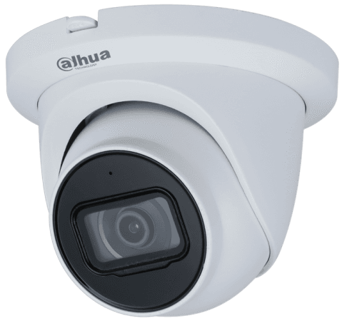 Dahua DH-IPC-HDW3541TMP-AS-0280B 5MP Lite AI Fixed Starlight Turret, Perimeter, Smart Motion Detection 50m IR Built-in Mic