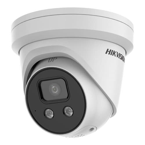Hikvision 8MP AcuSense DS-2CD2386G2-ISU/SL IP Turret Camera 4K With Strobe & Audio Fixed Turret Network Camera