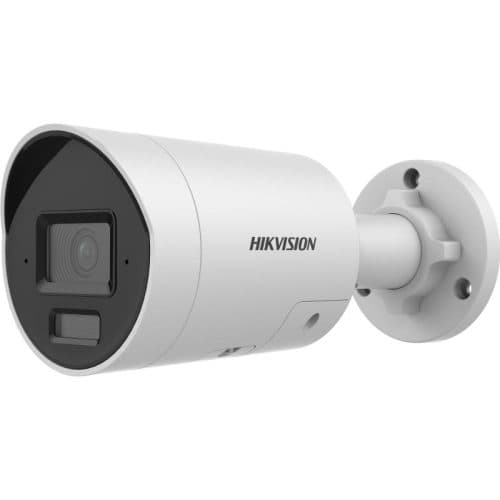 Hikvision DS-2CD2066G2H-I2U/SL 6MP Outdoor AcuSense Mini Bullet Camera, Mic, IR, Strobe, Audio Alarm, 2.8mm