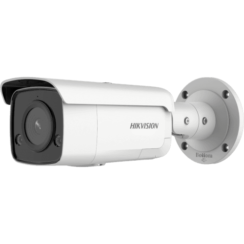 Hikvision Acusense DS-2CD2T46G2-ISU/SL IP Bullet Camera 4MP 2.8mm Lens (Inbuilt Audio Speaker & Strobe)