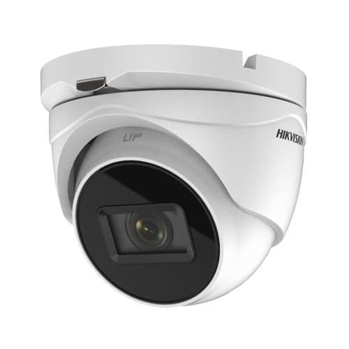 Hikvision DS-2CE79H8T-AIT3ZF TVI4.0 5MP Outdoor Turret Camera, 130dB WDR, 60m IR, 4in1, AC/DC, IP67, 2.7-13m Motorised