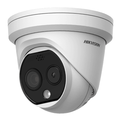Hikvision DS-2TD1217-2/QA Thermographic Network Turret Camera 2mm HeatPro