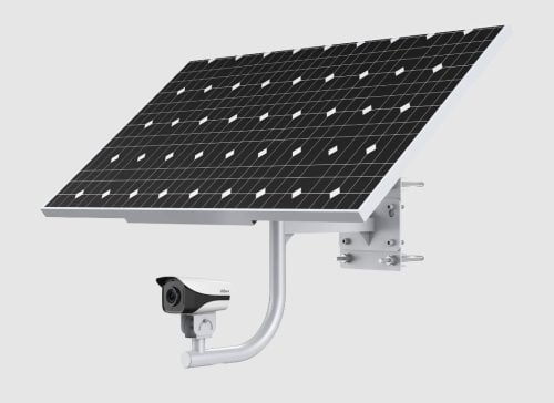 DAHUA Integrated solar monitoring kit. Supplied with 2MP 4G camera / Battery and 100W solar panel