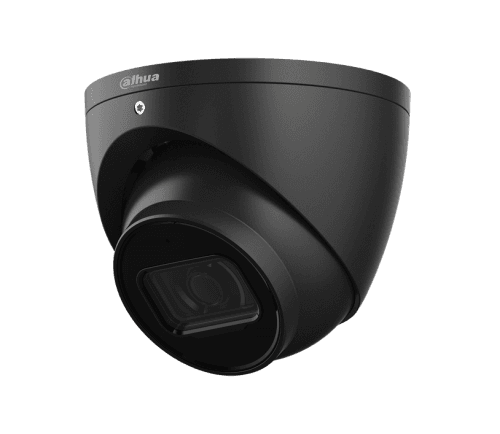 Dahua DH-IPC-HDW3666EMP-S-AUS 6MP Turret Network Camera 30m IR 2.8mm with SMD 4.0, Wizsense BLACK