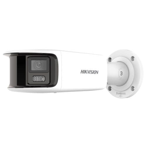 Hikvision DS-2CD2T87G2P-LSU/SL 8MP ColorVu Bullet 4mm Dual Head Strobe + Speaker Panoramic 180 Network Camera