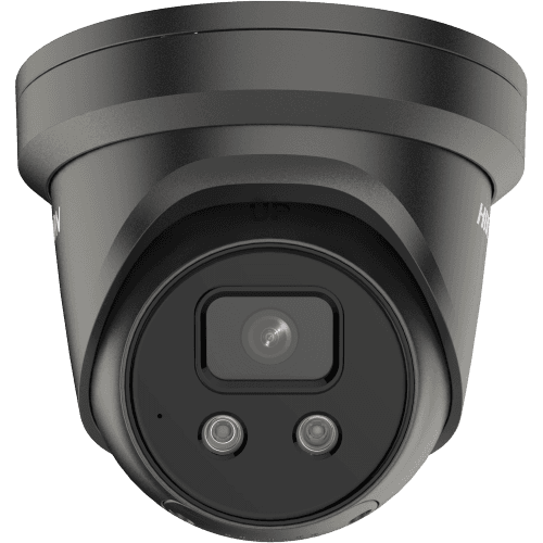 Hikvision Acusense DS-2CD2386G2-ISU/SL IP Camera 8MP 4K With Sound & Strobe Turret Camera BLACK