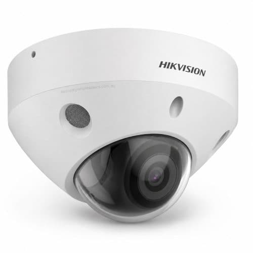 Hikvision DS-2CD2547G2-LS 4MP Gen2 Outdoor ColorVu Mini Dome Camera with Acusense White LED