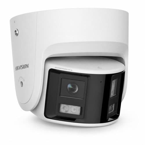 Hikvision DS-2CD2367G2P-LSU/SL 6MP ColorVu Turret Dual Head Strobe + Speaker network Camera