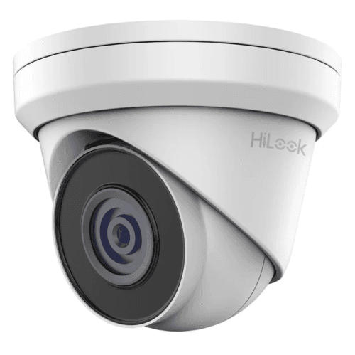 HiLook 8MP IPC-T180H-MU 4K Turret IP Camera with Built in Mic – NO AI