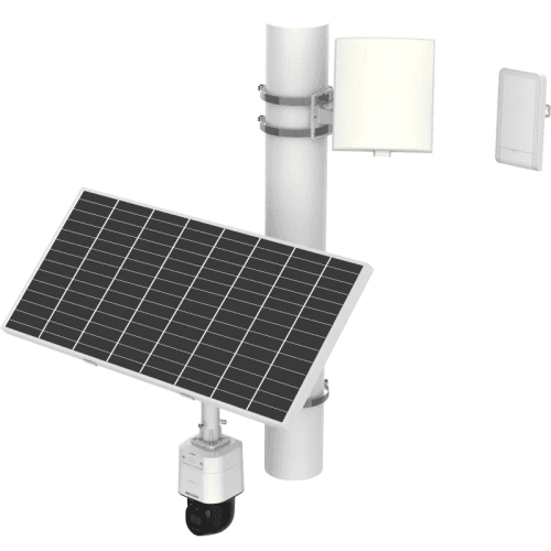 Hikvision DS-2XS3Q47G1-LDW(H)/C18S40 4MP ColorVu Solar-powered Security Camera PT kit