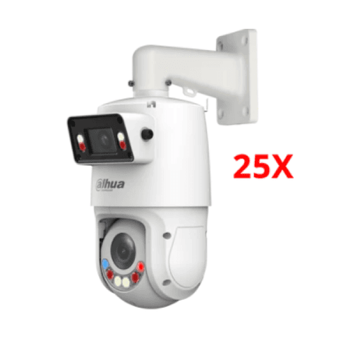 Dahua DH-SDT4E425-4F-GB-A-PV1 X-Spans 4MP+4MP 25x TiOC WizSense Network PTZ Camera