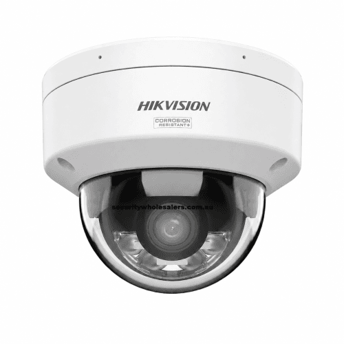 Hikvision DS-2CD2187G2H-LISU 8MP Outdoor ColorVu Dome Camera, Hybrid Light Mic, 2.8mm