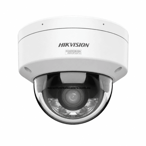 Hikvision DS-2CD2187G2H-LISU 8MP Outdoor ColorVu Dome Camera, Hybrid Light Mic, 2.8mm
