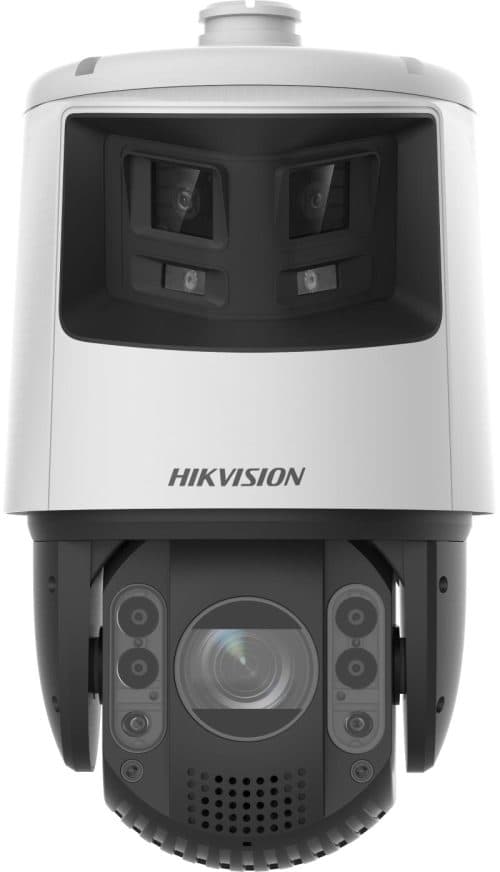 Hikvision DS-2SE7C432MWG-EB-26 6MP+4MP TandemVu Outdoor PTZ Camera, Acusense 32x Zoom
