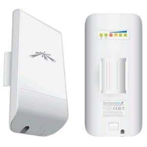 Ubiquiti airMAX Nanostation LOCO M 2.4GHz Indoor/Outdoor CPE - Point-to-Multipoint(PtMP) application - Includes PoE Adapter (LOCOM2)