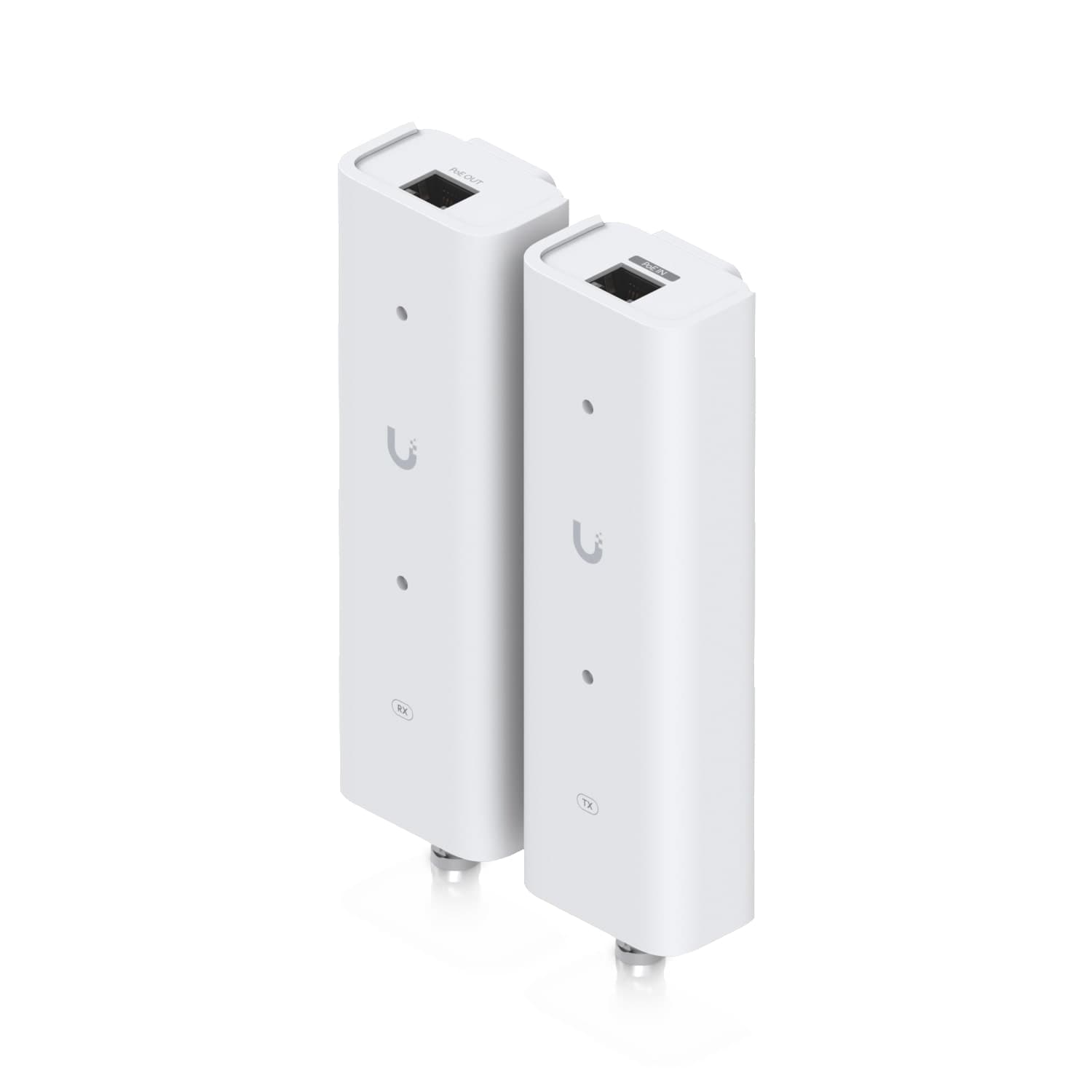 Ubiquiti Pair of extenders that extends PoE over twisted-pair or coaxial cables (UACC-Retrofit-PoE-2Wire)