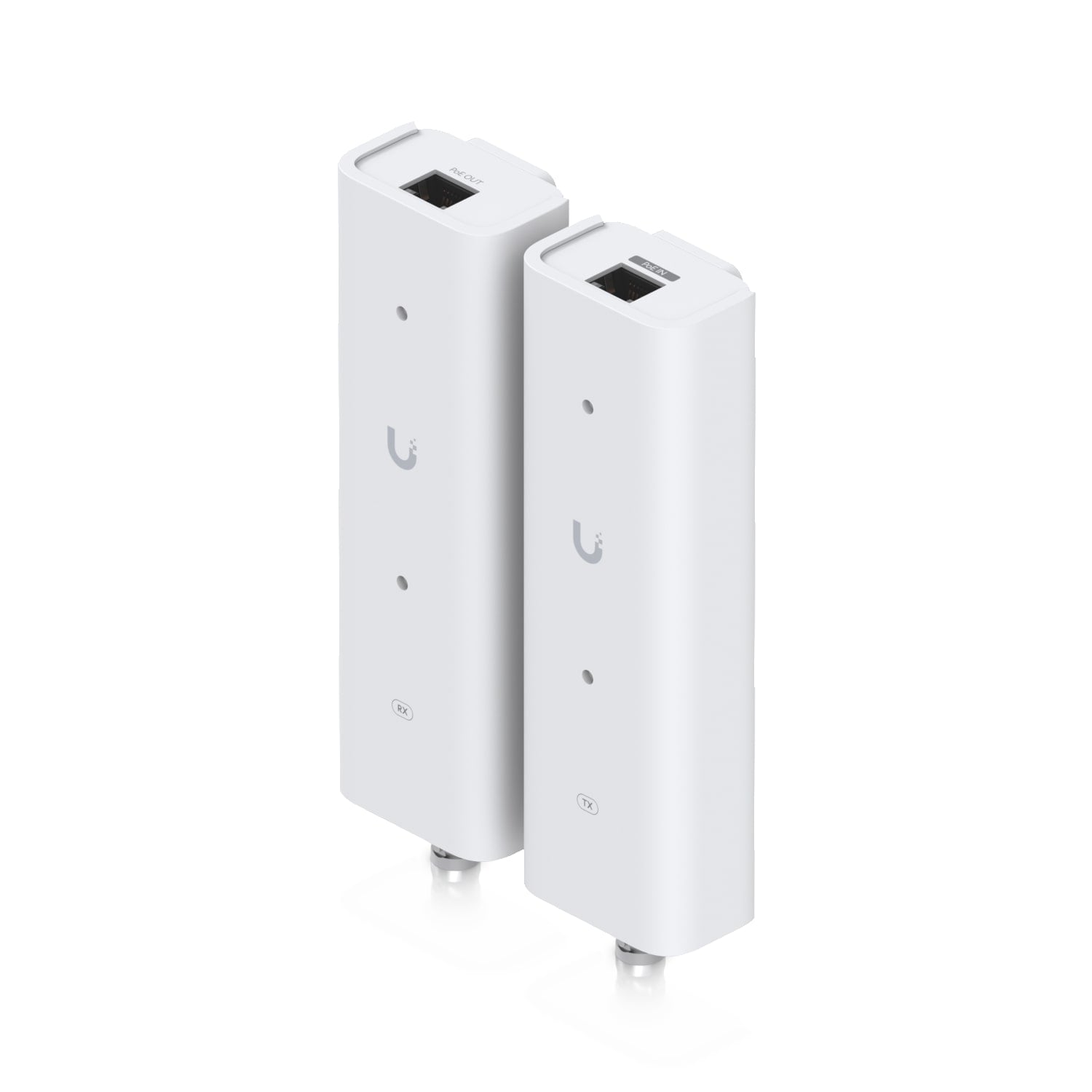 Ubiquiti Pair of extenders that extends PoE over twisted-pair or coaxial cables (UACC-Retrofit-PoE-2Wire)