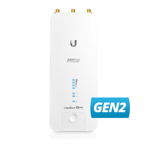 Ubiquiti Rocket AC Prism Gen2 5GHz Radio with speeds up to 450+Mbps (RP-5AC-GEN2)