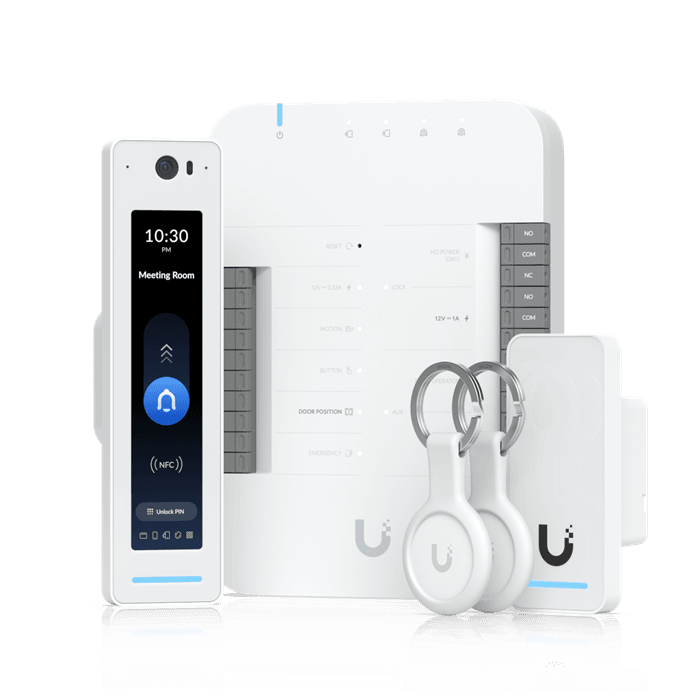 Ubiquiti UniFi Access Gen 2 Pro Starter Kit - Comprehensive UniFi Access Starter Kit - UniFi Dream Machine Pro required (UA-G2-SK-Pro)