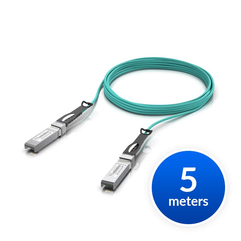 Ubiquiti 10 Gbps Long-Range DAC (UACC-AOC-SFP10-5M)