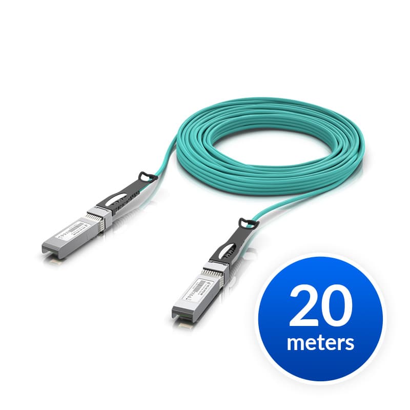 Ubiquiti 25 Gbps Long-Range DAC (UACC-AOC-SFP28-20M)