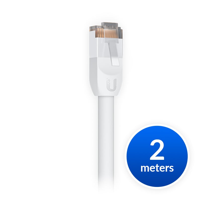 Ubiquiti UniFi Patch Cable Outdoor 2M White (UACC-Cable-Patch-Outdoor-2M-W)