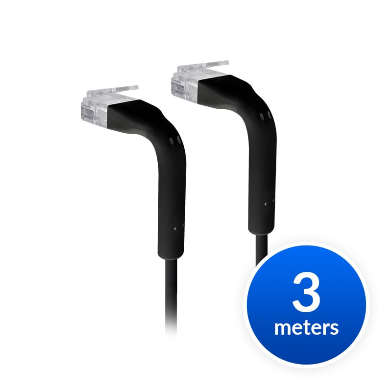 Ubiquiti UniFi Patch Cable Single Unit (U-Cable-Patch-3M-RJ45-BK)