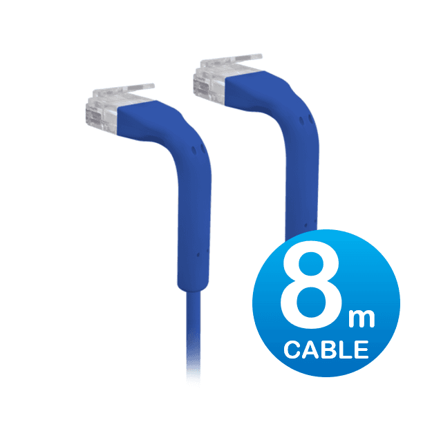 UniFi Patch Cable 8m Blue (U-CABLE-PATCH-8M-RJ45-BL)