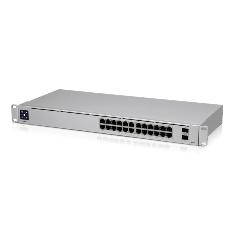 Ubiquiti UniFi 24 port Managed Gigabit Switch - 24x Gigabit Ethernet Ports (USW-24)
