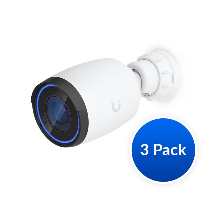 Ubiquiti AI Professional UniFi Protect Indoor/Outdoor 4K PoE Camera (NHU-UVC-AI-PRO-W-3)