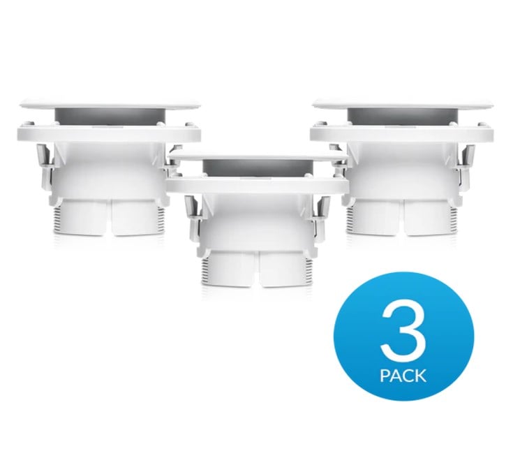 Ubiquiti UVC-G3-FLEX Camera Ceiling Mount Accessory (UVC-G3-F-C-3)
