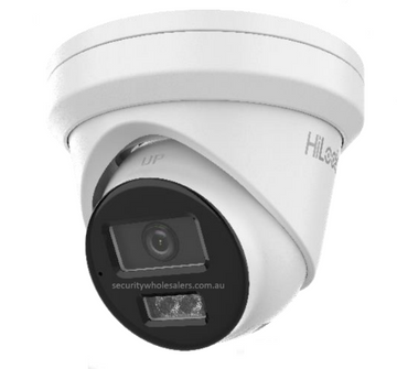 HiLook 6MP Network Security Camera with Dual IR Lights for Enhanced Night Vision, Vandal-Resistant Dome Design, Built-in Microphone, and Water & Dust Resistance. Ideal for Home and Business Surveillance. Isometric view